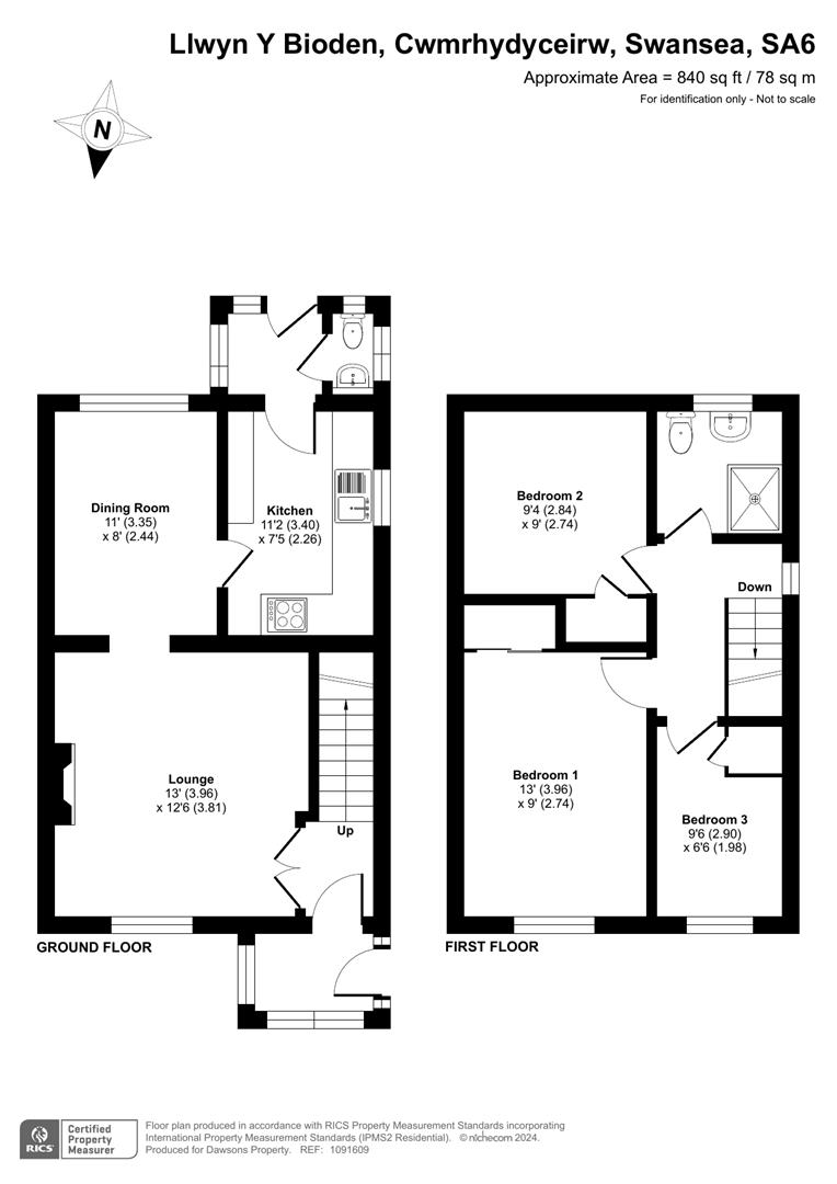 Llwyn Y Bioden, Parc Gwernfadog, Morriston, Swansea, £210,000 Dawsons